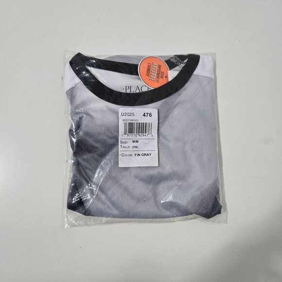 The Children’s Place Boys Marble Performance Top - gray - Size M (7/8) - Picture 2 of 4